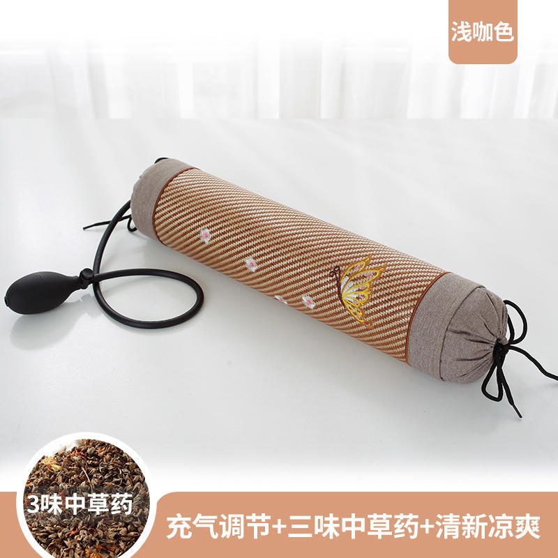 Подушка Argy Wormwood для поддержки шеи, улучшения сна, одноместная цилиндрическая подушка с наволочкой для сна