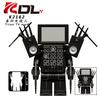 Kdl821 Kdl822 Toilet Man Building Block Small Particle Tv Man Toy Bag