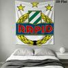 Rapid Wien Wall Hanging Printed Fabric Blanket Decorative Tapestries for Bedroom Living Room Home Decor