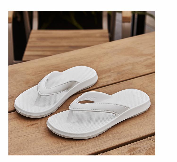 Flip-flops Men's Summer Foot Pinch Non-slip Wear-resistant Beach Cool Slippers Men's Summer Wear