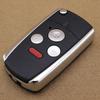 3+1 4 Remote Button Folding Flip Key Shell Fob Case For Honda Accord Civic CRV