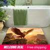 Braviary Eagle Sunset View Print Doormat Non-Slip Water Absorbent Floor Mat for Home Decor