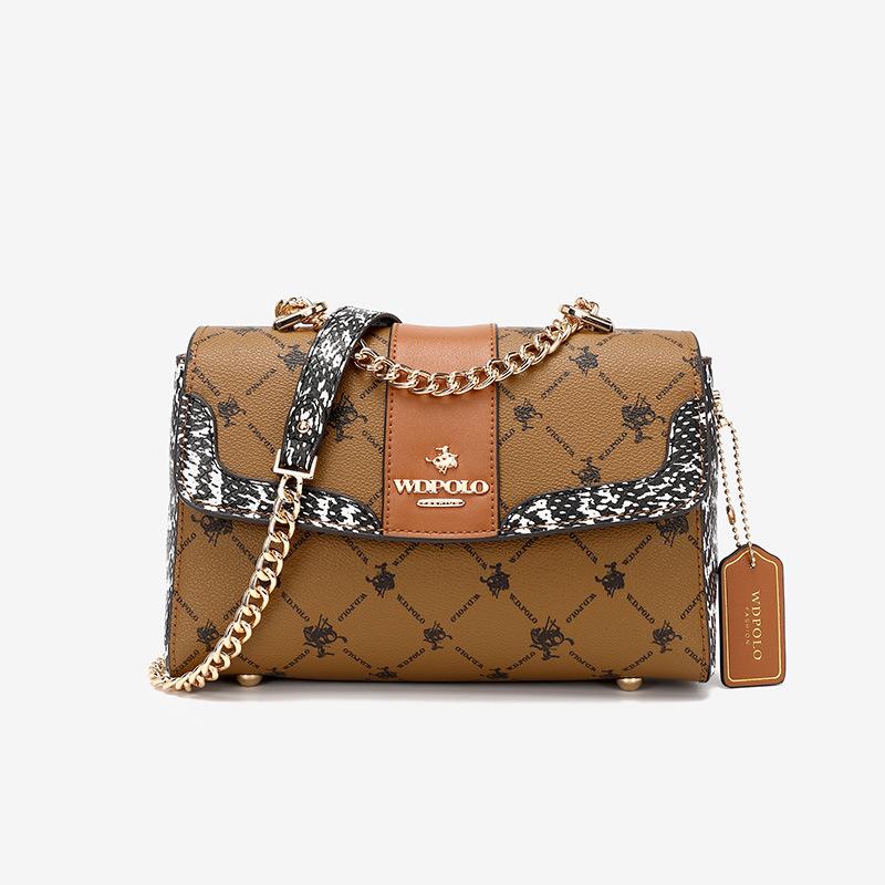 Женская сумка WDPOLO, новинка 2022 года, летняя модная универсальная сумка, сумка со старым цветком, элитная сумка, женская сумка-мессенджер, 2021-28