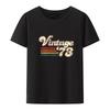 Built 50 Years Ago All Parts Original Gifts 50th Birthday Tshirt Camisetas Style Oneck  Clothes Leisure Creative Breathable