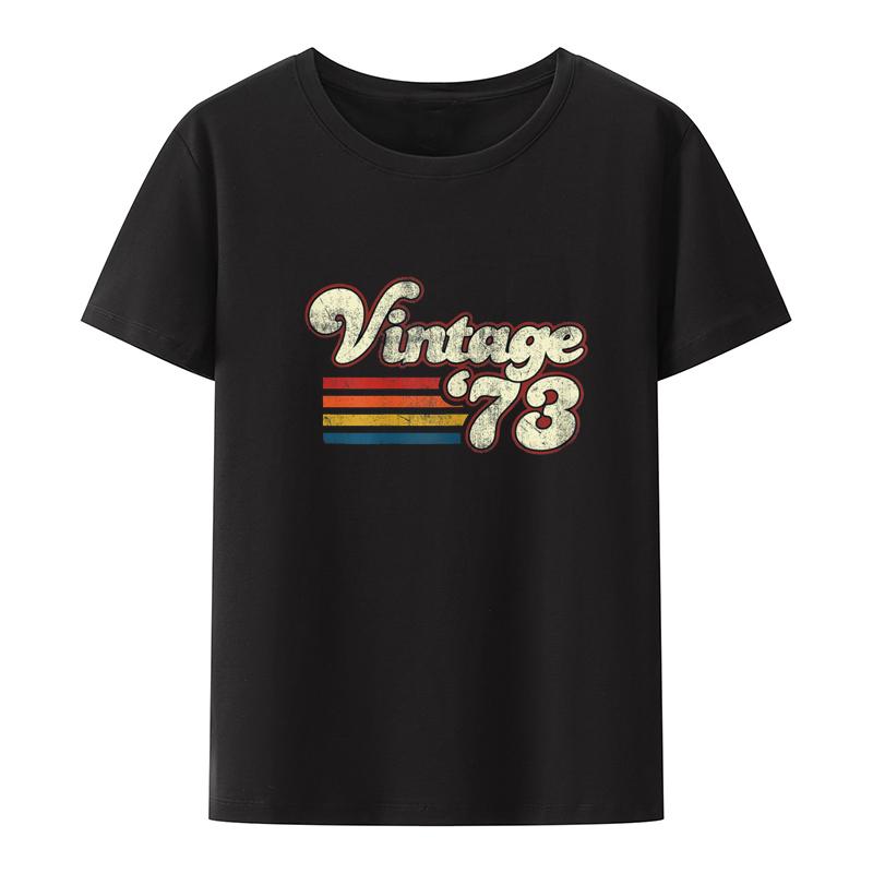 Built 50 Years Ago All Parts Original Gifts 50th Birthday Tshirt Camisetas Style Oneck  Clothes Leisure Creative Breathable
