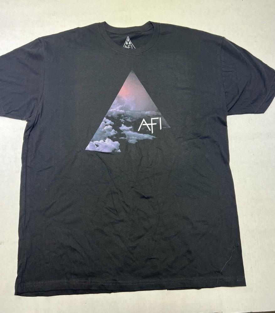 AFI 039Triangle Clouds039 Tee TSHIRT OFFICIAL AFI BAND NEW Unisex T-Shirt Graphic Tee
