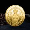 Sexy Girl Double-sided Three-Dimensional Relief Commemorative Coin Lady Coin
