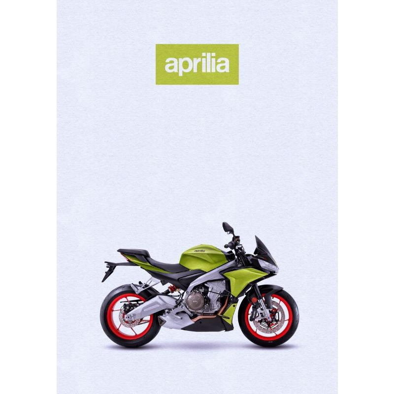 Aprilia Motor Bike Poster Canvas Printing Classic Sports Motorcycle Aesthetic Decor Men Home Room Bedroom Wall Decoration Gift