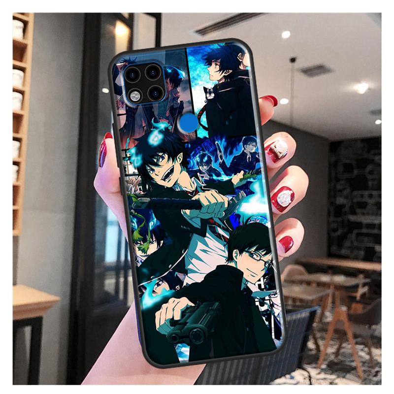 Мягкий чехол с изображением синего экзорциста в стиле аниме для Xiaomi Redmi Note 11 Pro Note 10 Pro Note 9 Pro 10S 9S 8T 9A 9C 9T