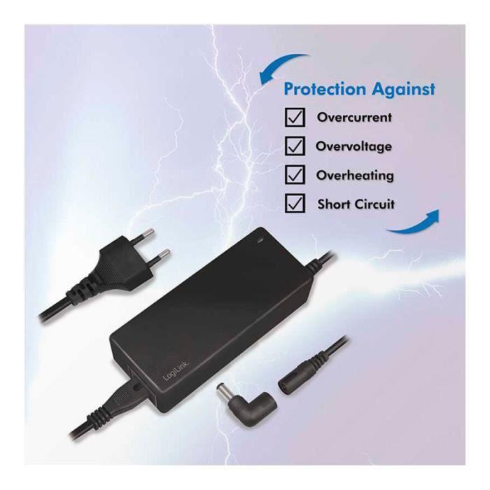 Alimentation universelle portable 90w logilink