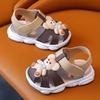 Adorable Trendy Cartoon Bear Sandals Shoes for Baby Boys