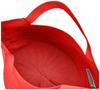 Сумка-корзина из переработанной пряжи Deli 0256 Красная [Rootote] Легкая, отдельно стоящая, в форме шляпы, Po-No Женская