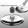 Вращающаяся насадка для швабры Замена швабры из нержавеющей стали Универсальная насадка для швабры с отжимом Инструменты для уборки дома