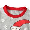 Baby Kids Boys Girls 2PCS Pajamas Suit Santa Claus Shirt and Pants Christmas Clothes for 1-6 Years