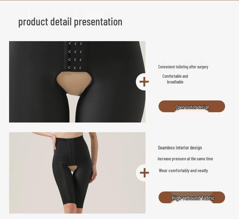 Liposuction Recovery Shaping Leggings: Thigh & Hip Lift Shapewear for Beautiful Legs