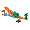 Hot Wheels Игрушка-машинка Монстр-трак Крокодил Авария Вызов Мини-машинки Игровой набор с 1 Монстр-траком Возраст 4+ Разные JJN45