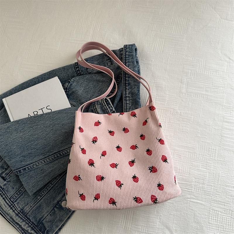 Простая и модная большая сумка-тоут женская сумка 2024 года, новая летняя сумка для поездок на работу, повседневная простая сумка через плечо для женщин