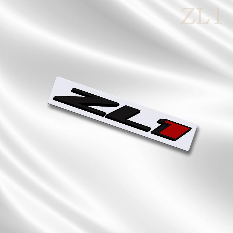 3D Badge ZL1 Design Car Sticker Rear Trunk Body Letters Emblem For Chevrolet Camaro Colorado Z71Trax Lacetti Captiva Accessory