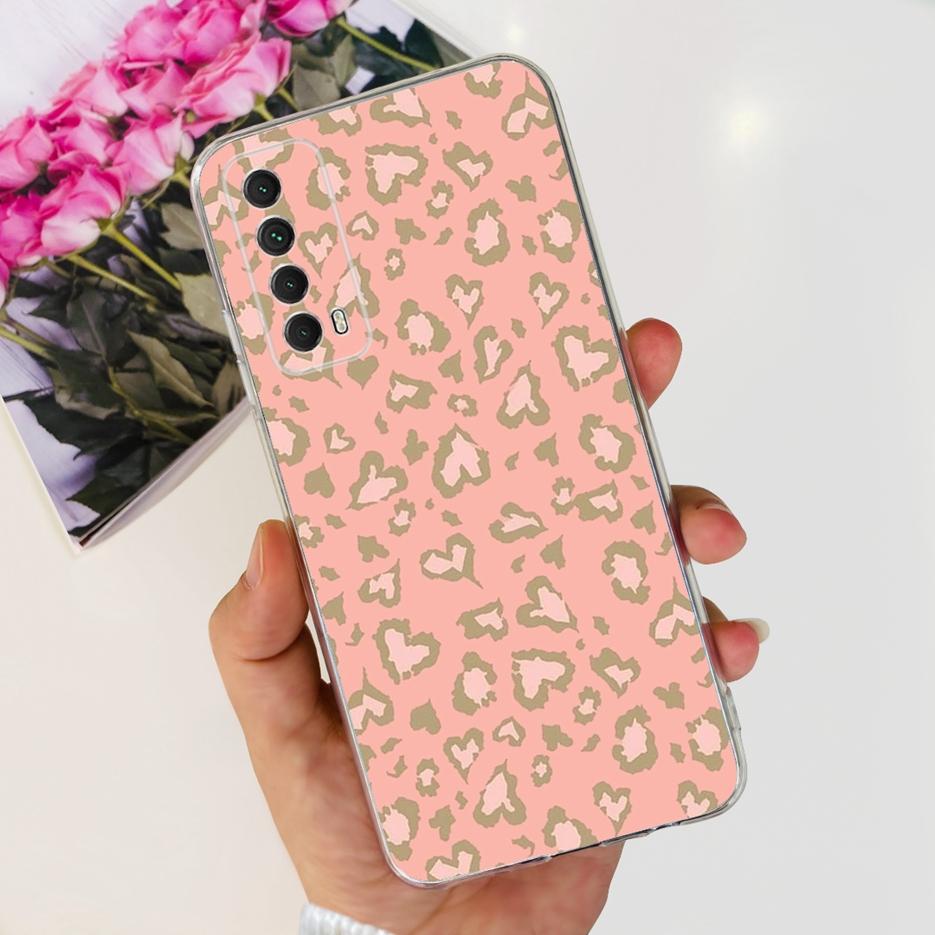 Для Huawei P Smart 2021 Чехол PPA-LX1 PPA-LX2 Новый Модный Расписной Чехол Мягкий ТПУ Чехол для Телефона Для Huawei Y7a Psmart 2021 Coque Capa