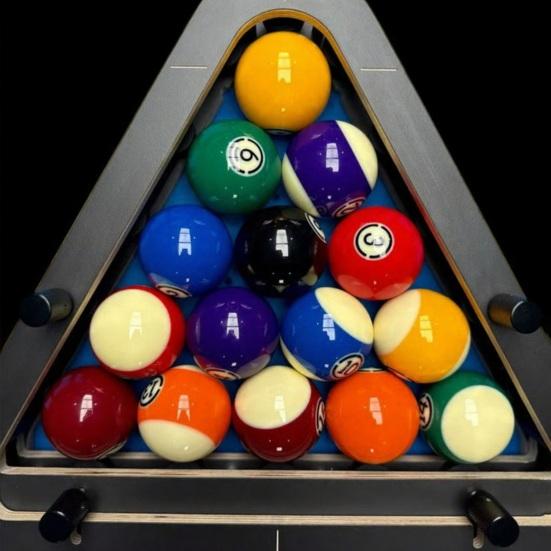 1/2 шт. Бильярдная стойка Профессиональная треугольная ромбовидная подставка для шаров для бильярдного стола Универсальная стойка для позиционирования 8/9 шаров Бильярдные аксессуары