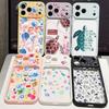 Красочный чехол для телефона 'Океанариум' для iPhone 17 Pro Max Гибридный TPU+PC Прозрачная жесткая задняя крышка для iPhone 16 15 14 13 Pro Max