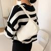 Corduroy Underarm Bag Casual Women Shoulder Bags Travel Armpit Shopping Pouch Phone Pouch Zipper Female Handbag Clutch