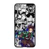 Чехол для телефона Samsung Galaxy S25 S24 S23 iPhone 16 15 Xiaomi Redmi Note 14 13 12 16E 11 Pro Max OPPO Moto Huawei Kamado Tanjirou Demon Slayer Cartoon
