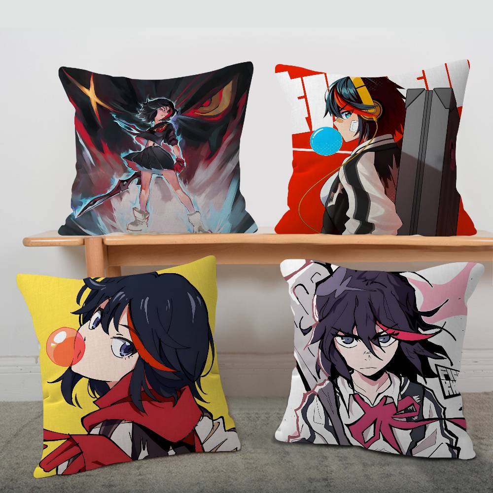 1 шт. крутая аниме K-KILL La KILL винтажная наволочка дюймы деревенский декор домашняя декоративная подушка для дивана