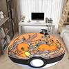 1pc Poke Ball Pokémon Charmander Office Round Area Rug,  Under Office Chairs Bedroom Living Room Home Decor a092