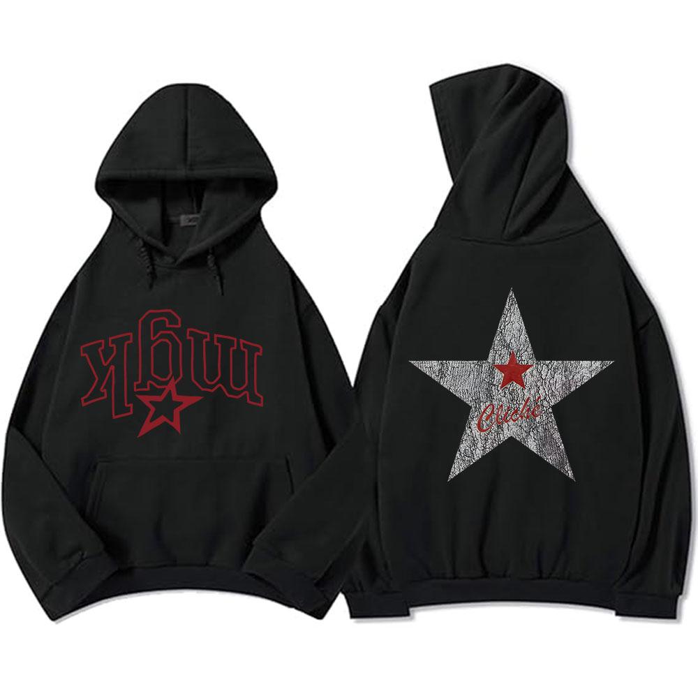 2025 Альбом Lost Americana Толстовки Machine Gun Kelly Mgk Толстовки С Длинным Рукавом Повседневный Гранж Уличная Одежда Унисекс Мужская Толстовка С Принтом