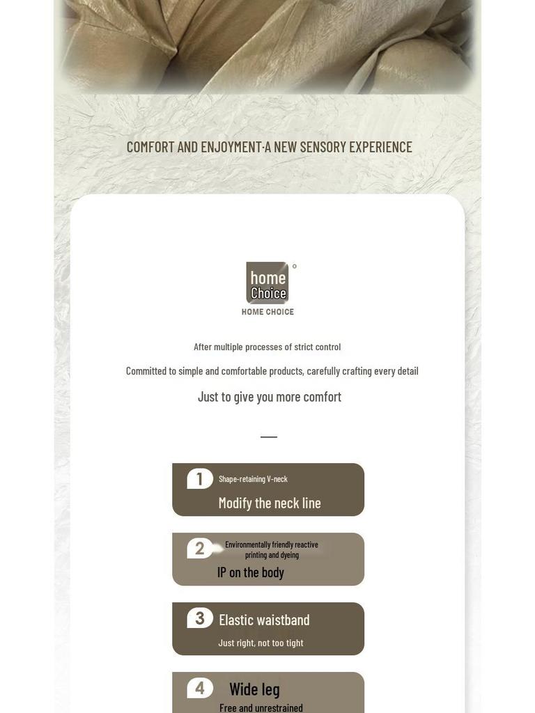 Высококачественный кардиган цвета хаки с отложным воротником и пижамный комплект для женщин - Осенний темперамент, Домашняя одежда с длинным рукавом.