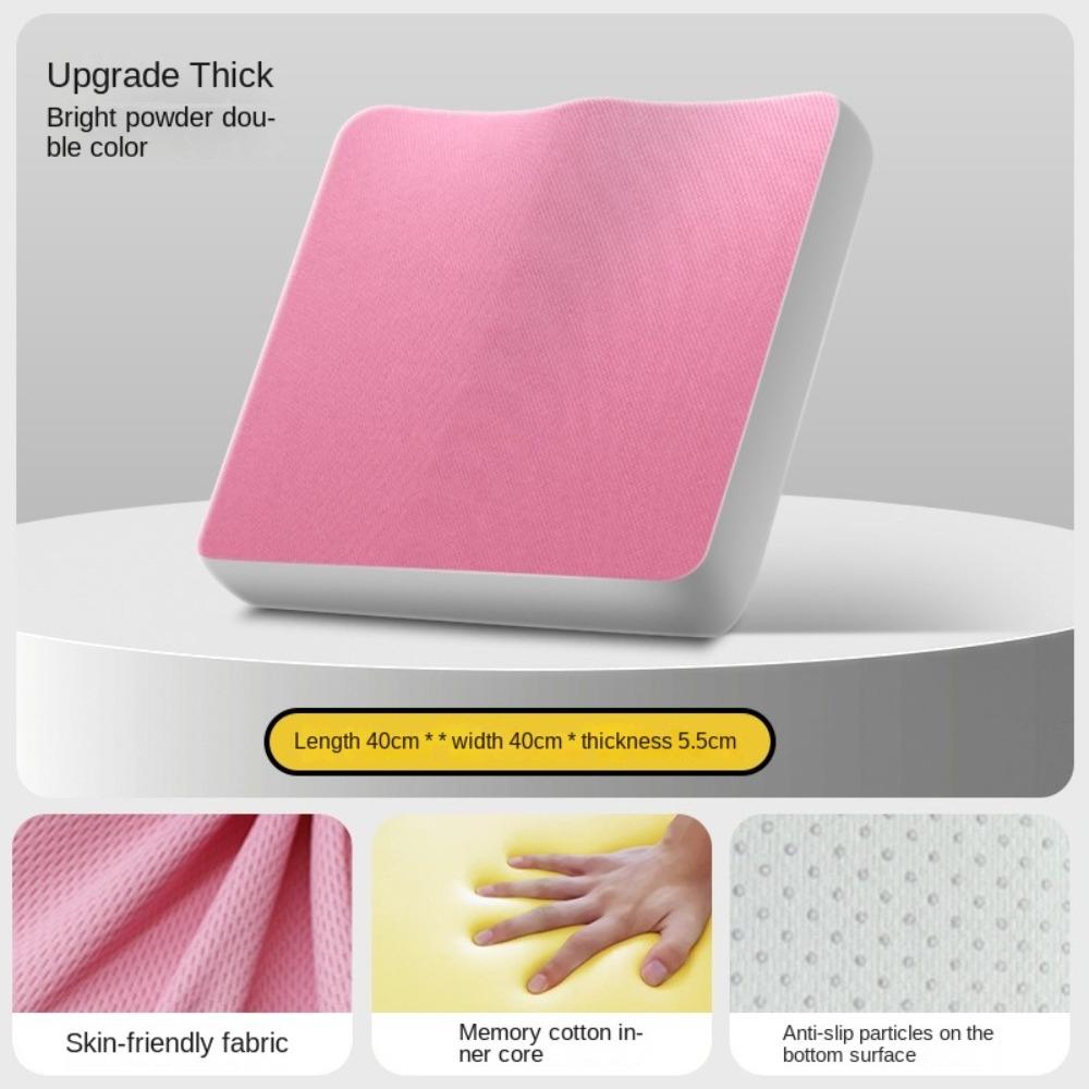 Нескользящая подушка для сиденья из пеноматериала с эффектом памяти, подушка для стула, новая подушка для копчика