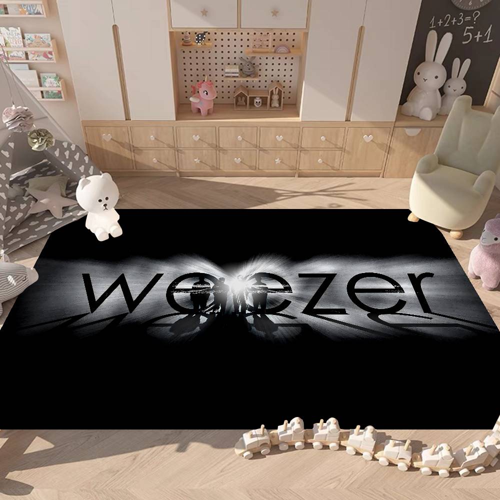 Rock Band W-Weezer Кухонный коврик Дешевле Противоскользящий Современная гостиная Балкон С принтом Современный домашний декор