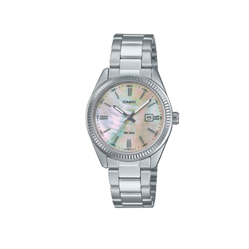 Casio Унисекс Стандартная Серия Цвет Перламутр Часы LTP-1302DS-4AV LTP-1302DS-4AV