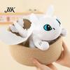 Car Ornament Dragon Plush Toy with Movable Wings Flying Toothless Decor Motorcycle Sunroof Decoration Interior Accessories Cute Accessory