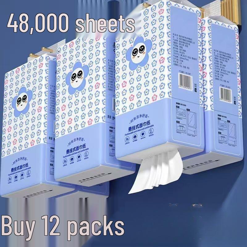 Подвесной диспенсер для салфеток для дома, лица, общежития и использования туалетной бумаги