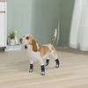 4PCS Adjustable Anti-Slip Dog Socks Pet Non-Slip Paw Protection with Paw Pattern for Puppy Dog Indoor Control Wear On Floor