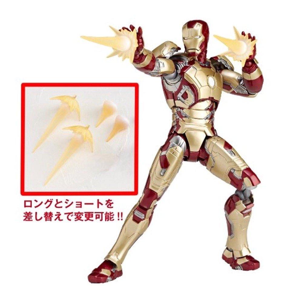 Специальные эффекты Revoltech 049 Iron Man 3 Iron Man Mark 42 окрашенная фигурка Немасштабная ABS&PVC
