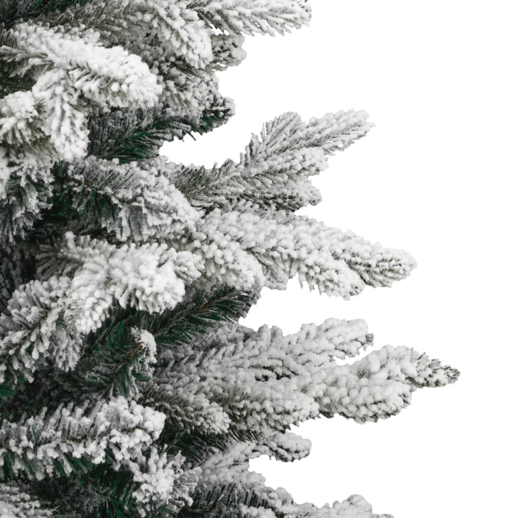 Artificial Christmas Tree Foldable Snow Flocked 120 cm