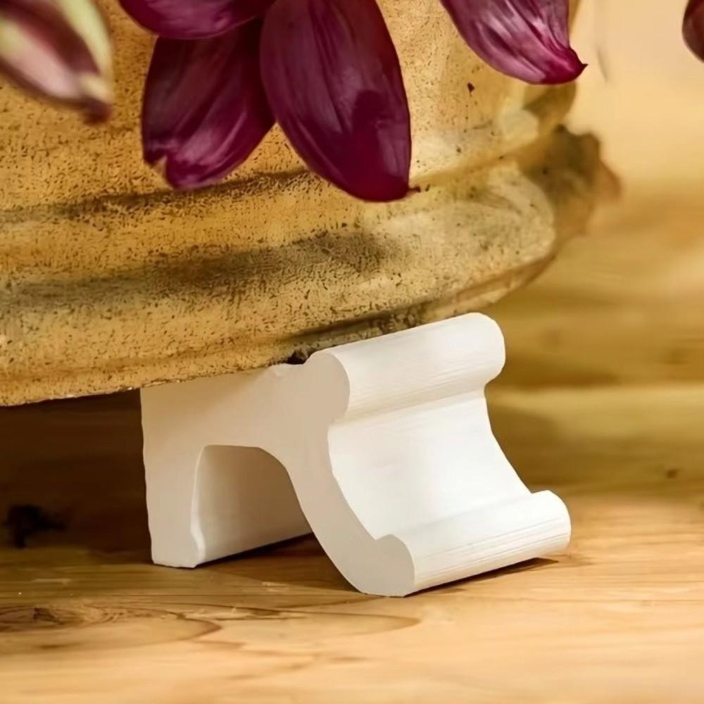 3 шт. Декоративные ножки для горшка 3D-печатные подставки для цветочных горшков Подъемники для горшков Поддоны для растений Домашний декор