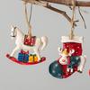 Christmas Resin Pendant Xmas Tree Decoration Christmas Socks Gift House Diy Kids Toys Gifts Xmas Ornaments Navidad