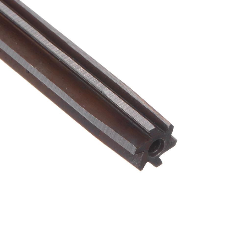 Uxcell Hand Alloy Tool Steel 6 Straight Hand Milling Cutter Metric Reaming Drill Bit for Metal Reamer, 8.5mm H8, Flutes, Tool,