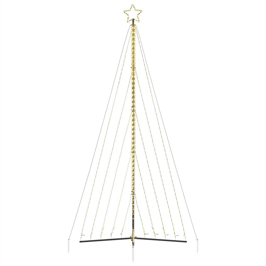 LED Christmas Tree 570 Warm White LEDs 399 cm