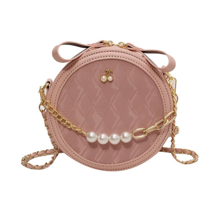 Стильная и простая сумка через плечо, простая и модная повседневная сумка-мессенджер 2024 года, новая версия, повседневная маленькая круглая сумка