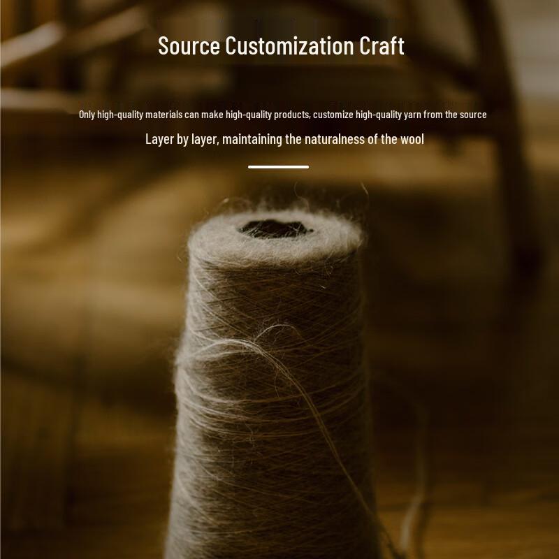 Hengyuanxiang Pure Wool Warm Scarf & Shawl