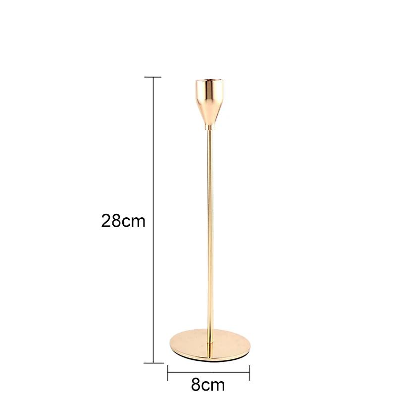 1 комплект, европейский металлический подсвечник, изысканный подсвечник, канделябры, винтажное золотое свадебное украшение, домашний декор для гостиной