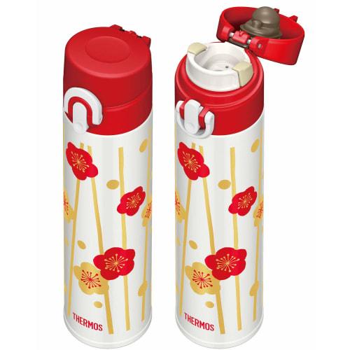 Thermos Бутылка для воды Сделано в Японии Вакуумная изоляция Мобильная кружка 400 мл UME JOA-402 UME