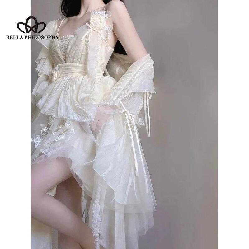 Новое нежное французское платье в стиле ретро, ​​летнее антикварное винтажное платье, платье феи