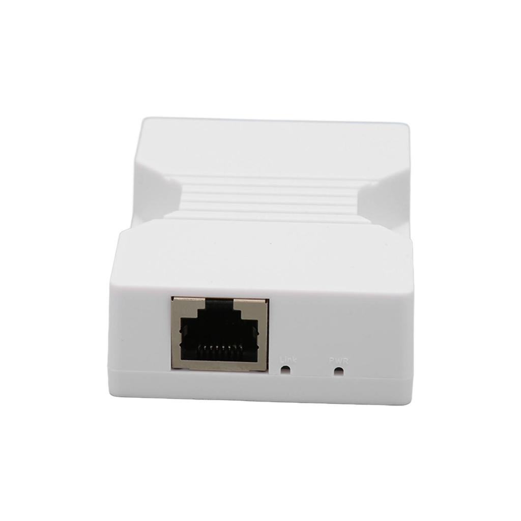 PoE Extender 10100M RJ45 Ports 656ft Range Plug and Paly Compact Ethernet Repeater для безопасности