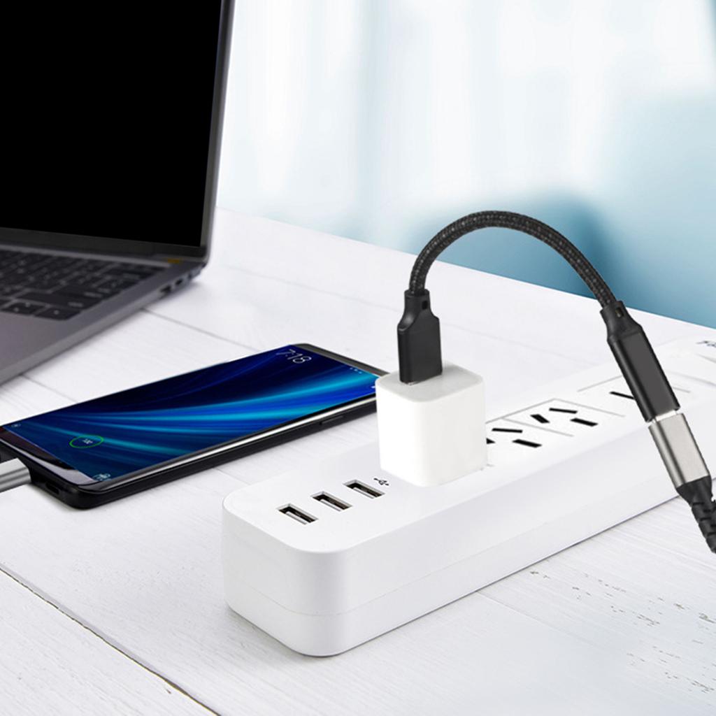 Кабель-адаптер TypeC на USB3.2 TypeC гнездо на USB линия для зарядки телефона компьютера гарнитуры Carplays линия передачи данных